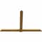 Ekena Millwork Eugene Rough Sawn Timber Gable Bracket, Western Red Cedar, 96"W x 64"H x 2"D x 6"F, 16/12 Pitch GBW096X64X0206EUG00RWR - alternate 2